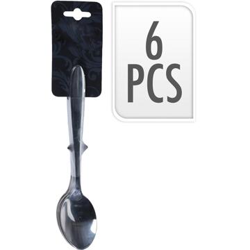 Excellent Houseware Theelepelset 6 stuks zilver