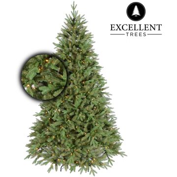 Excellent Trees Excellent Trees® LED Ulvik 240 cm - Premium Kerstboom met 560 lampjes Groen