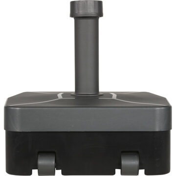 Express Parasolvoet vulbaar 45 kg 49x41x17,5 cm kunststof Antraciet