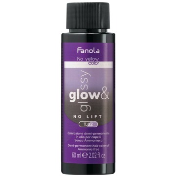 Fanola Haarverf Fanola Glow & Glossy Toner T,02 60 ml