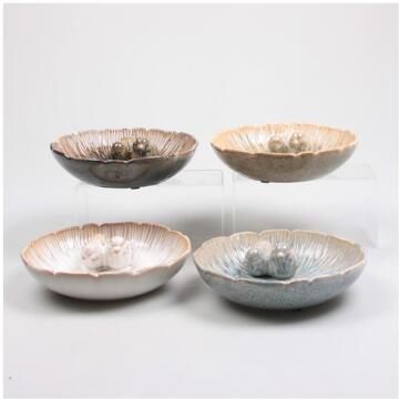 Farmwood Animals Vogel voeder- en drinkschaal 20x20x5,5cm verschillende