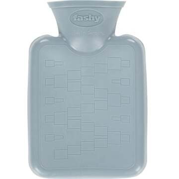 Fashy fashy® zakwarmer 0,3 L met opvouwbaar handvat in staalblauw - 300ml