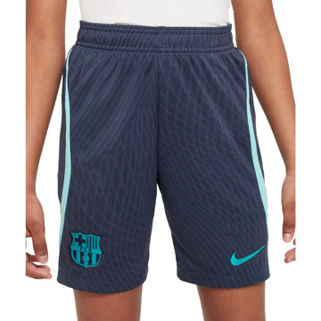 FC Barcelona Dri-fit strike knit short Blauw - 152