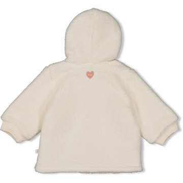 Feetje meisjes winterjas Ecru - 68