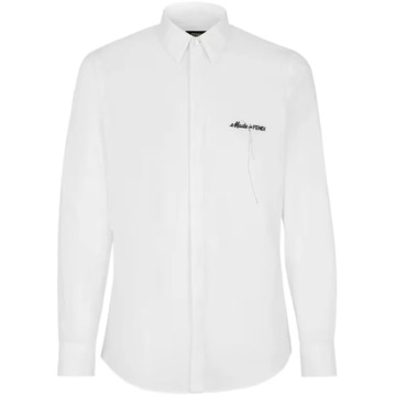 Fendi Casual Shirts Fendi , White , Heren - L,M,S,3Xl