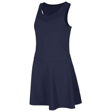 Fila Franja Jurk Dames-Donkerblauw - L