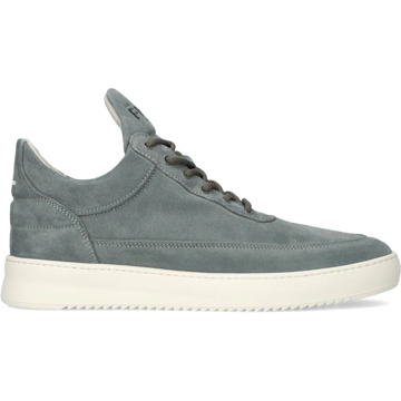 Filling Pieces Groene Suède Lage Sneakers Filling Pieces , Green , Heren - 44 Eu,43 Eu,42 Eu,41 EU