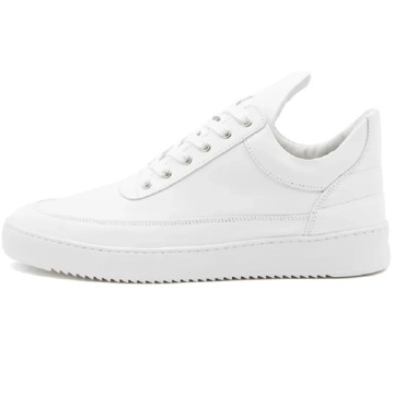 Filling Pieces Witte Ripple Lane Sneakers Filling Pieces , White , Heren - 44 Eu,45 Eu,42 Eu,43 Eu,41 EU