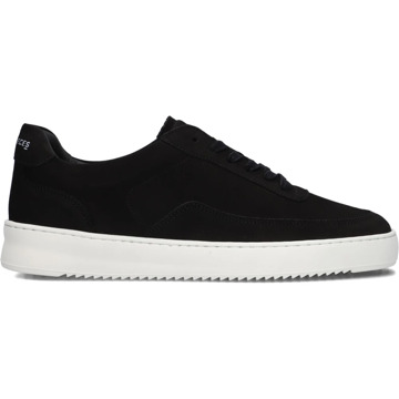 Filling Pieces Zwarte Lage Sneakers Mondo 2.0 Nub Filling Pieces , Black , Heren - 46 Eu,43 Eu,44 EU