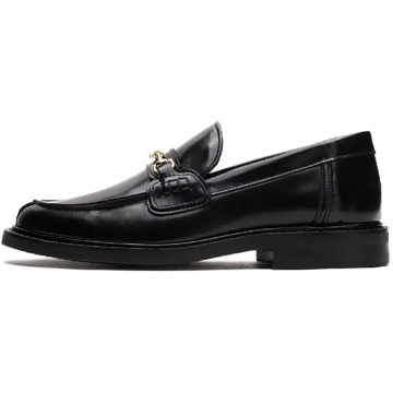 Filling Pieces Zwarte Polido Loafer Schoenen Filling Pieces , Black , Heren - 43 EU