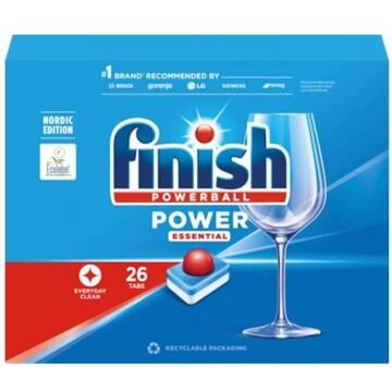 Finish Power Essential Vaatwastabs 26 Stuks