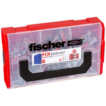 Fischer 210-delige Wandpluggen- En Schroevenset Fixtainer Duopower