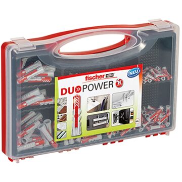 Fischer 280-delige Wandpluggenset Duopower