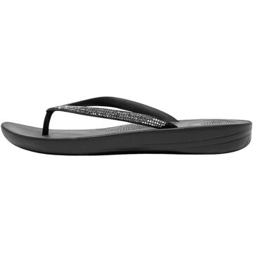 FitFlop IQUSHION Dames Slippers - Zwart - Maat 38