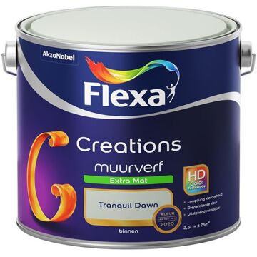 Flexa Creations - Muurverf Extra Mat - Tranquil Dawn - 2,5 liter Groen
