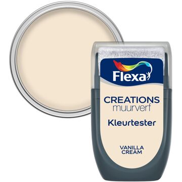 Flexa Creations Muurverf Tester 3001 Vanilla Cream 30ml