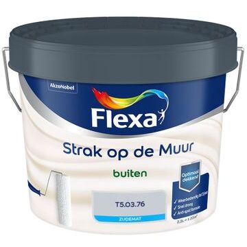 Flexa Strak Op De Muur Buiten Muurverf Zijdemat - T5.03.76 - Meng - 2.5 Liter