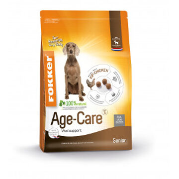 Fokker age-care senior hondenvoer 13 kg