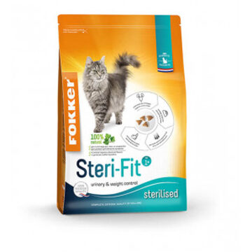 Fokker kat steri-fit kattenvoer 2,5 kg
