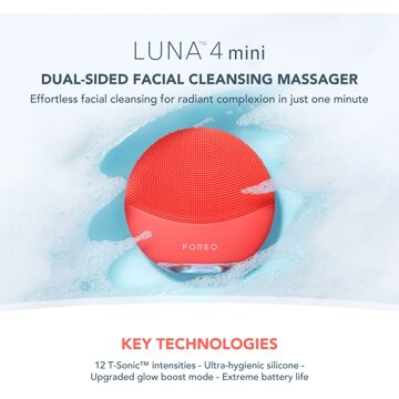 Foreo Luna 4 Mini (Various Shades) - Coral