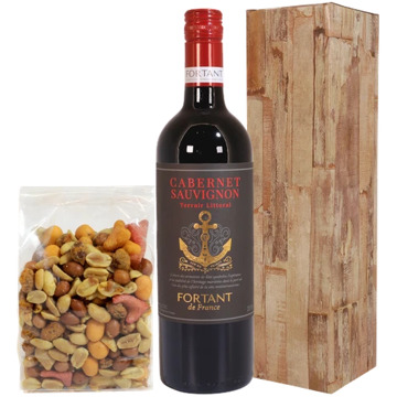 Fortant Rode wijn (FR) Borrelmix nootjes