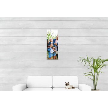 Foto op canvas 30 x 80 x 4 cm frame