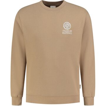 Franklin & Marshall Sweater Heren bruin - XL