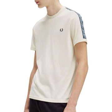 Fred Perry Contrast Tape Ringer Shirt Heren - XXL