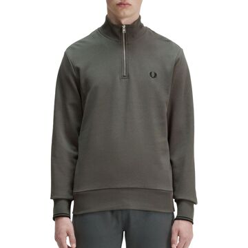 Fred Perry Half Zip Sweatshirt - Groene Halfzip