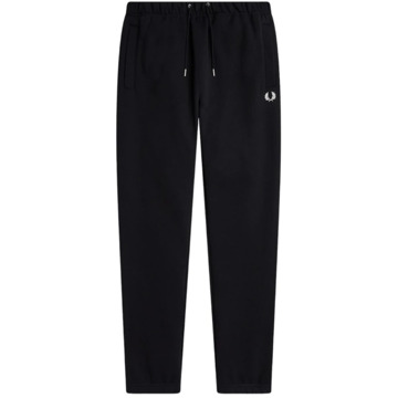 Fred Perry Heren Katoenen Loopback Sweatpants Fred Perry , Black , Heren - 2Xl,Xl,L,M,S