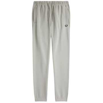 Fred Perry Katoenen trainingsbroek met elastische boorden Fred Perry , White , Heren