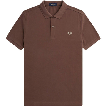 Fred Perry Polo Shirts Fred Perry , Brown , Heren - 2Xl,Xl,L,M,3Xl