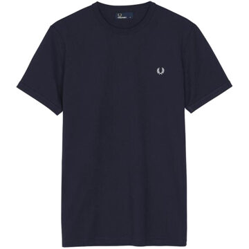 Fred Perry Shirt - Maat S  - Mannen - navy