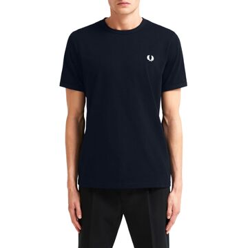 Fred Perry Shirt - Maat S  - Mannen - navy