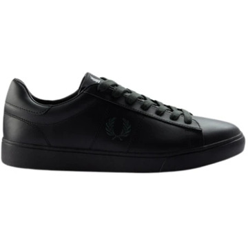 Fred Perry Spencer Leren Sneakers Fred Perry , Black , Heren - 41 Eu,40 1/2 Eu,42 Eu,40 EU