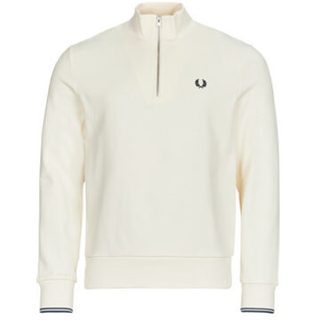 Fred Perry Sweater Fred Perry HALF ZIP SWEATSHIRT" Beige - M, L