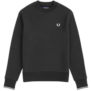 Fred Perry Trui - Mannen - zwart/wit