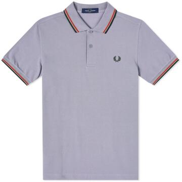 Fred Perry Twin Getipt M3600 115 grijs poloshirt