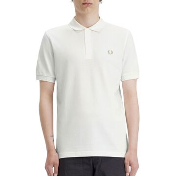 Fred Perry Witte T-shirts en Polos Fred Perry , White , Heren - Xl,M