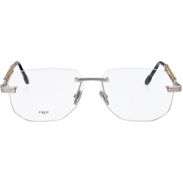 Fred Stijlvolle Optische Bril Fg50066U Fred , Gray , Heren - 58 MM