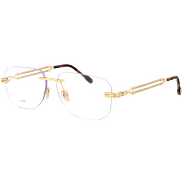 Fred Stijlvolle Optische Bril Fg50066U Fred , Yellow , Unisex - 58 MM