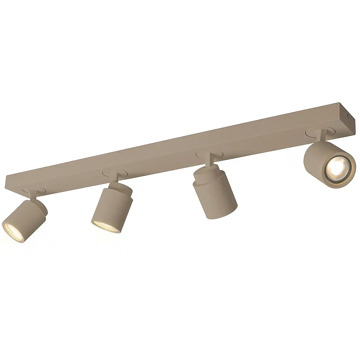 Freelight Spot Razza 4 lichts L 76 cm GU10 beige