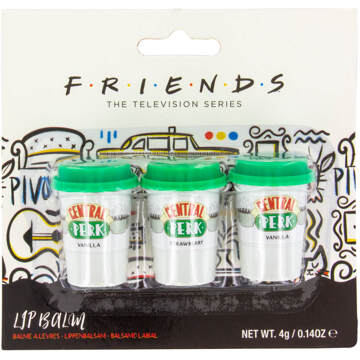 Friends Central Perk Lip Balm Set 3