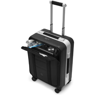 Frontpocket Ramverk Pro Carry-on handbagage koffer 56 cm Silver Zilver