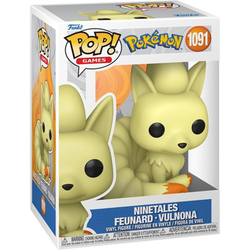 FUNKO Pokémon POP! Games Vinyl Figure Ninetales 9 cm