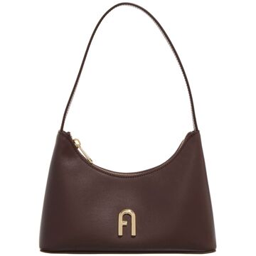 FURLA Diamante Shoulderbag Mini espresso damestas Bruin - H 11 x B 23 x D 6 cm