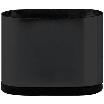 Furniture Legs Europe Zwarte ovale meubelpoot 5 cm