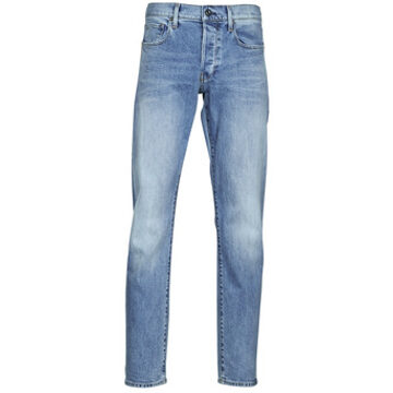 G-Star Straight Jeans G-Star Raw 3301 Regular Tapered" Blauw - 34 / 34, 36 / 34, 40 / 34, 29 / 32, 32 / 32, 33 / 34