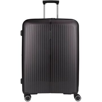 Gabol Brooklyn Large Trolley Expandable grey hardcase koffer Grijs - H 75 x B 51 x D 31 cm