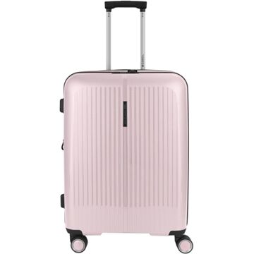 Gabol Brooklyn Medium Trolley Expandable pink hardcase koffer Roze - H 65 x B 45 x D 27 cm